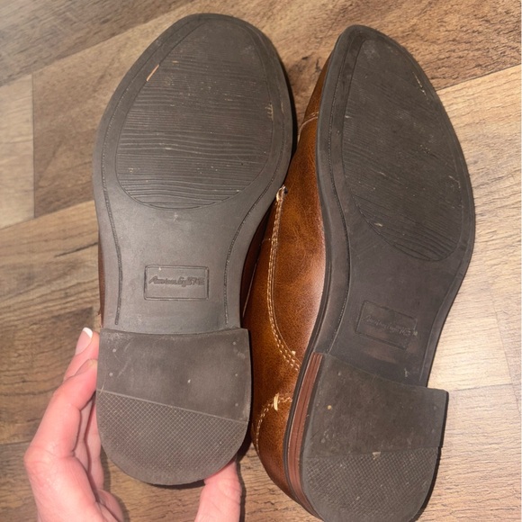 Brown Oxford Dress Shoes - Picture 4 of 6